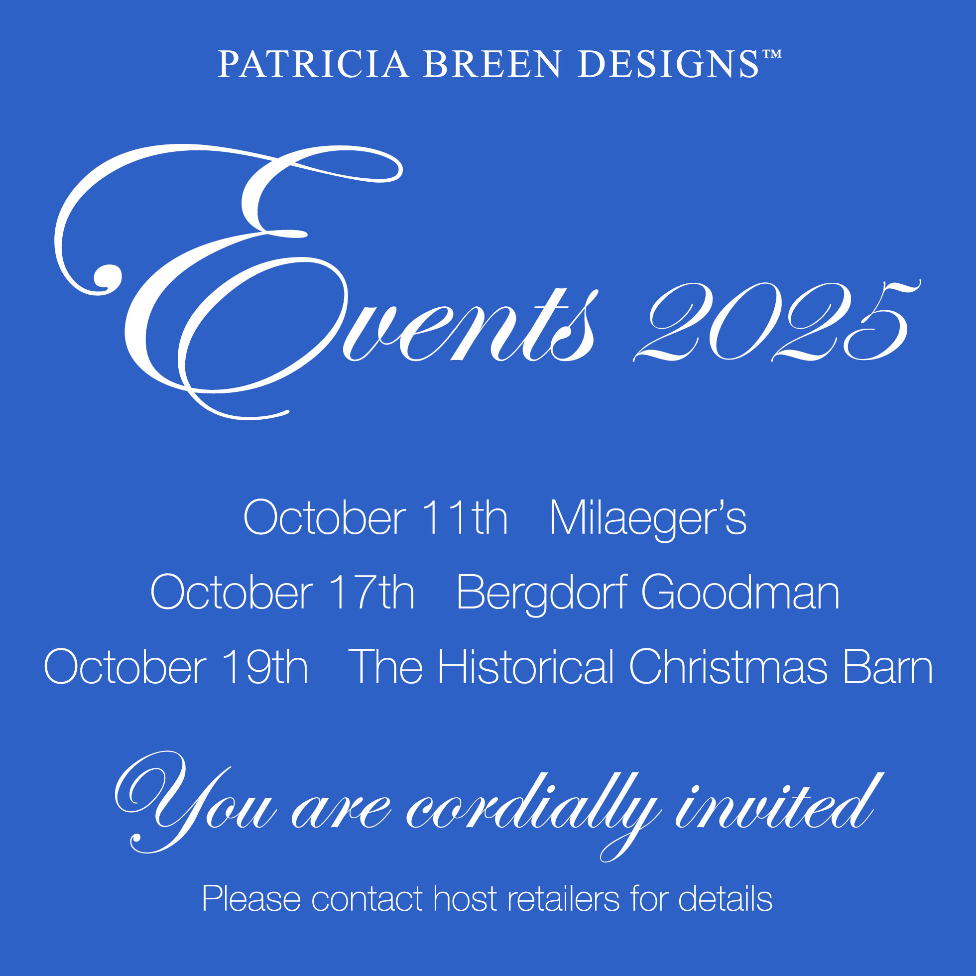 Events 2025 - Details on August 30th